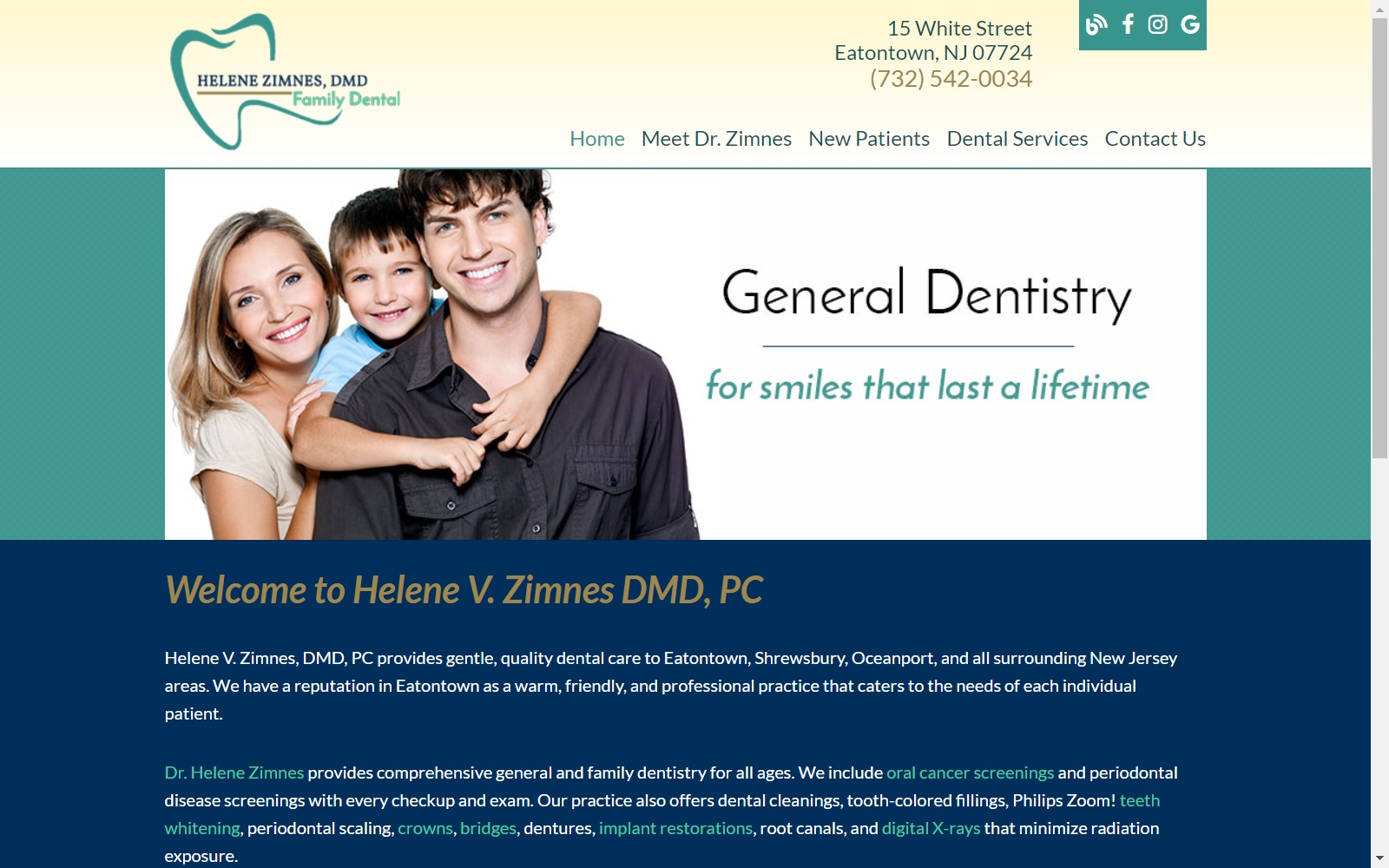 eatontowndentist.com screenshot