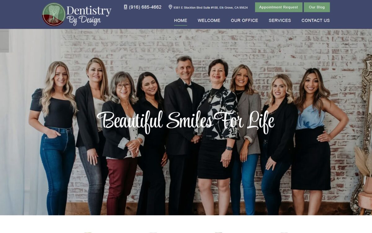 elkgrovedentistry.com screenshot