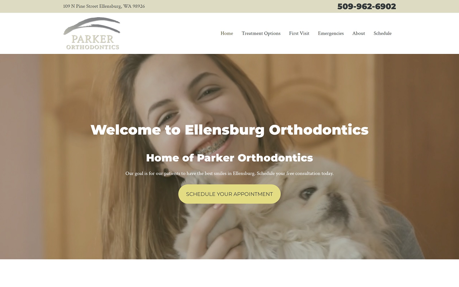 ellensburgortho.com-screenshot