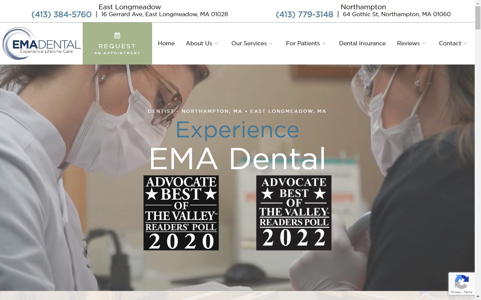 emadental.com screenshot