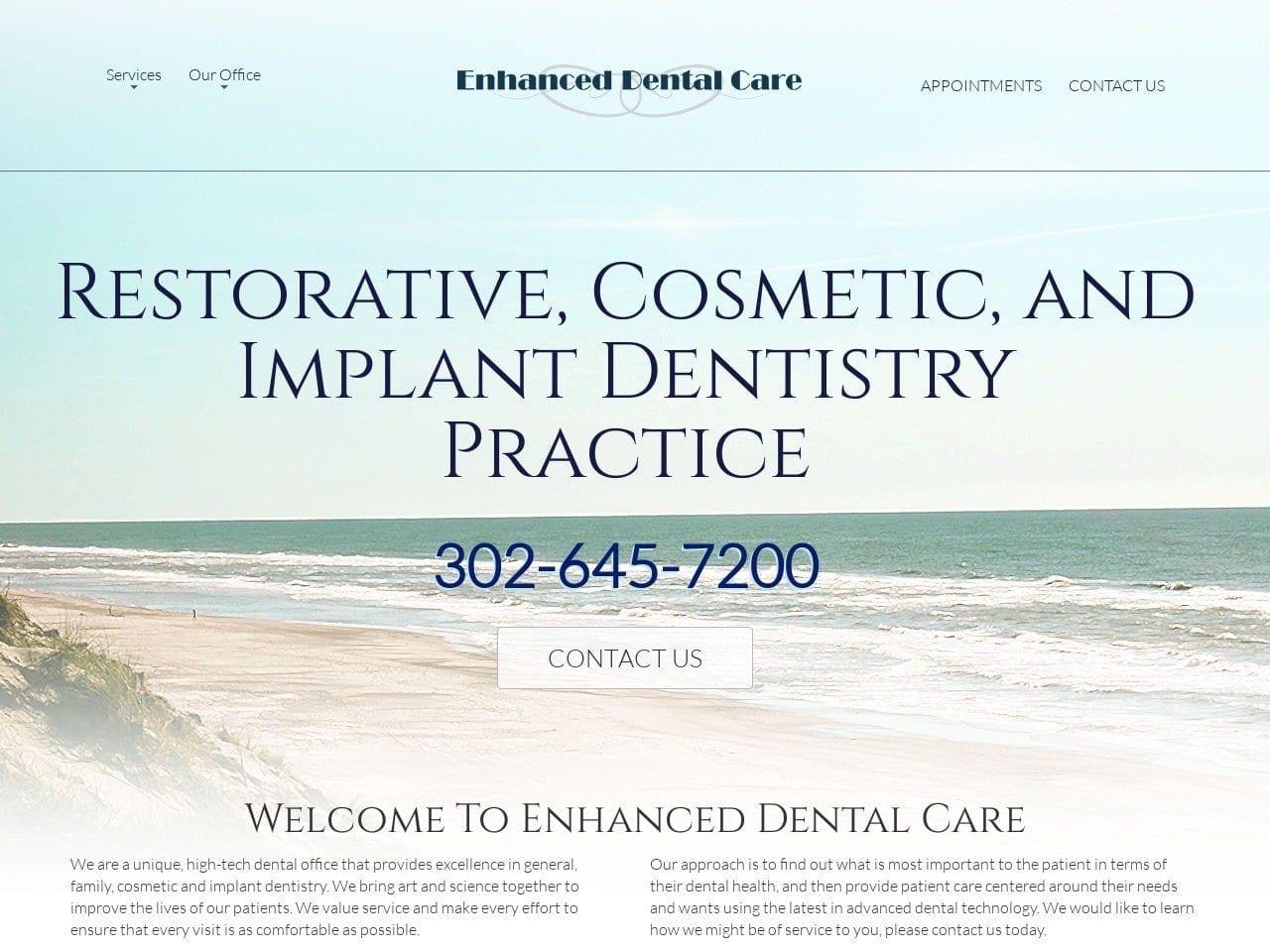 Cooper Jeffrey M DDS Website Screenshot from enhanceddentalcare.com