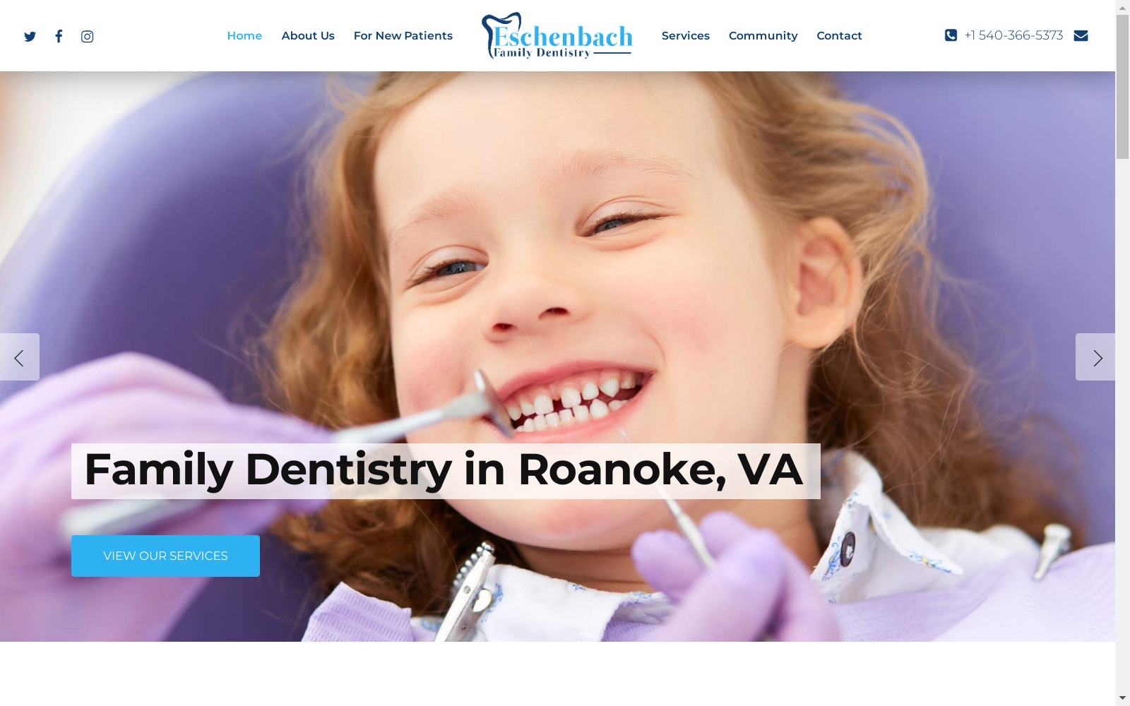 eschenbachdental.com screenshot