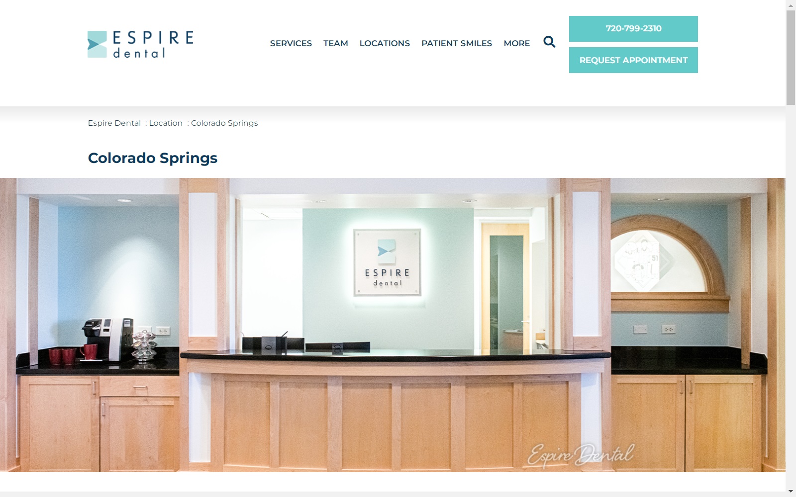 espiredental.com_locations_colorado-springs screenshot