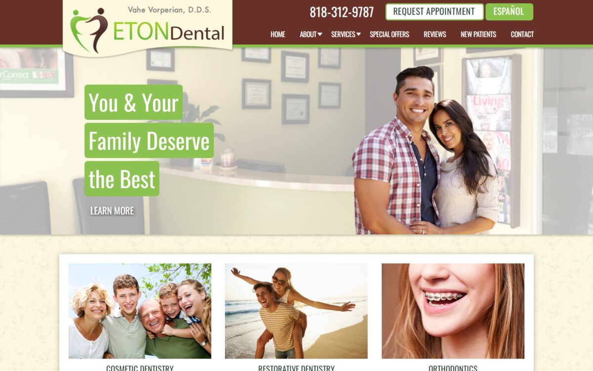 etondental.net screenshot