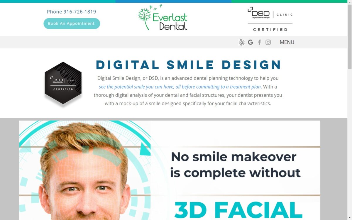 everlastdental.com screenshot