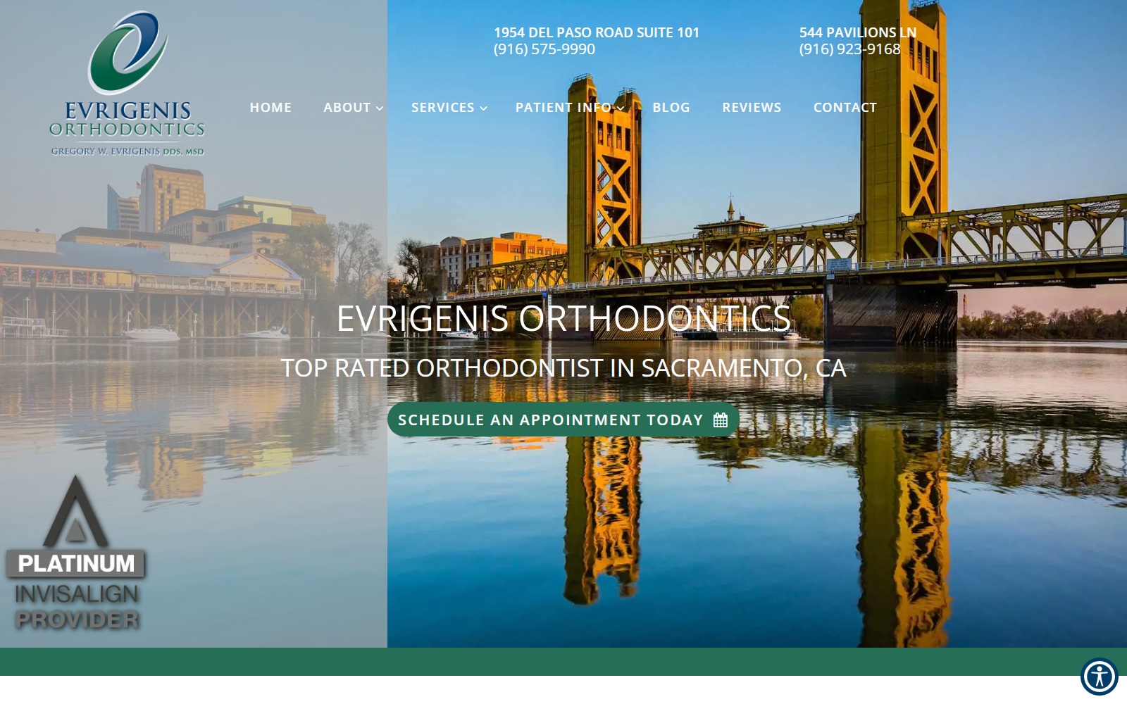 evrigenisorthodontics.com screenshot