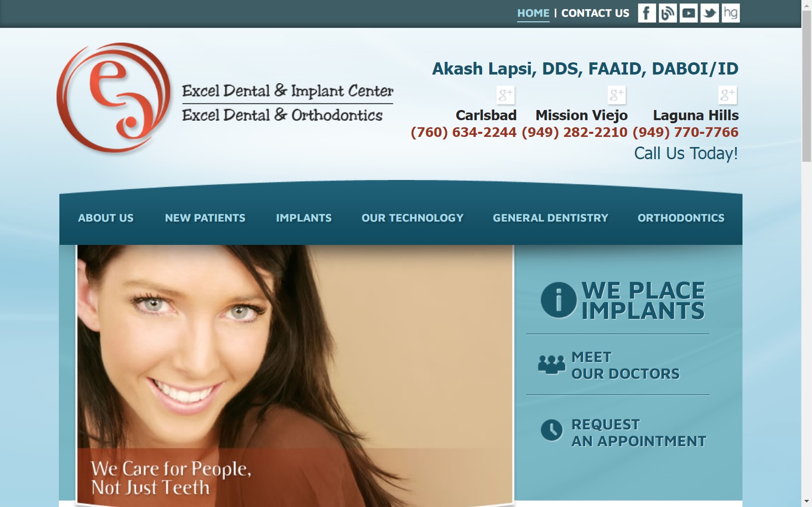 exceldentaloffice.com screenshot