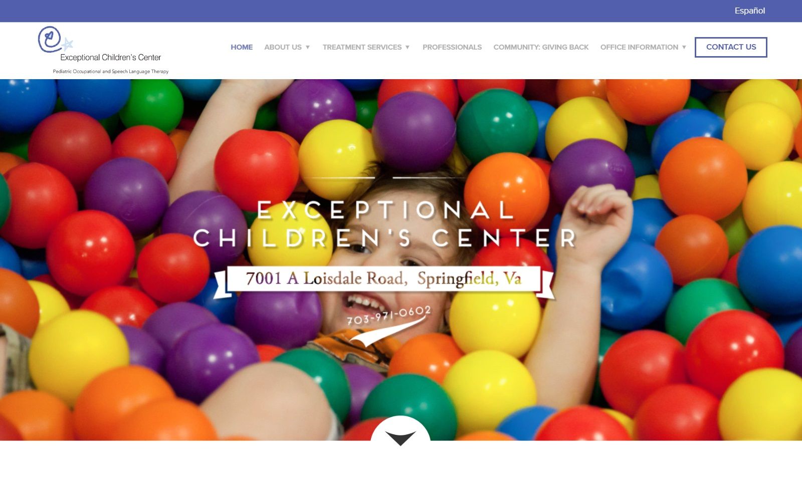 exceptionalchildrenscenter.com screenshot