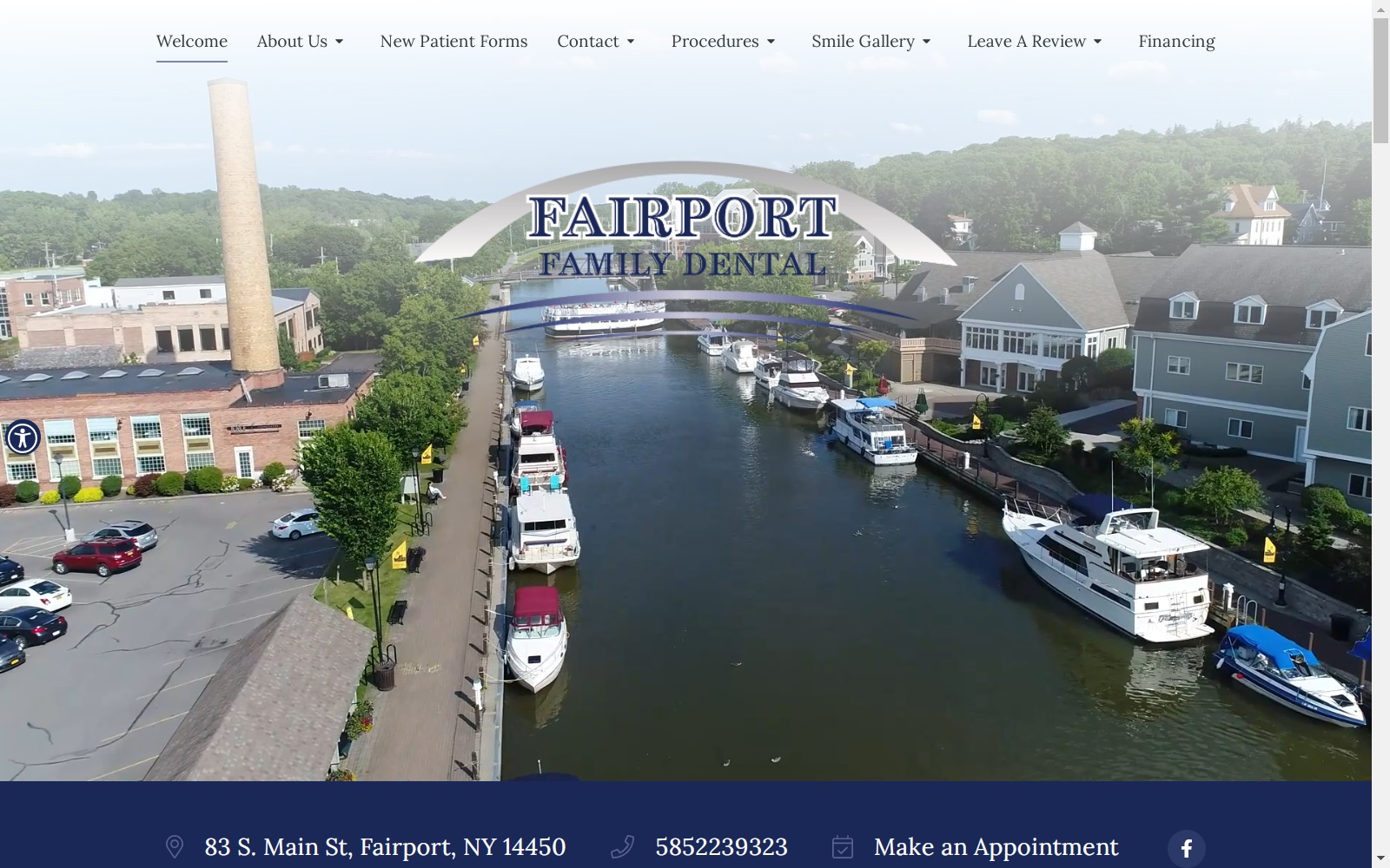 fairportfamilydental.com screenshot