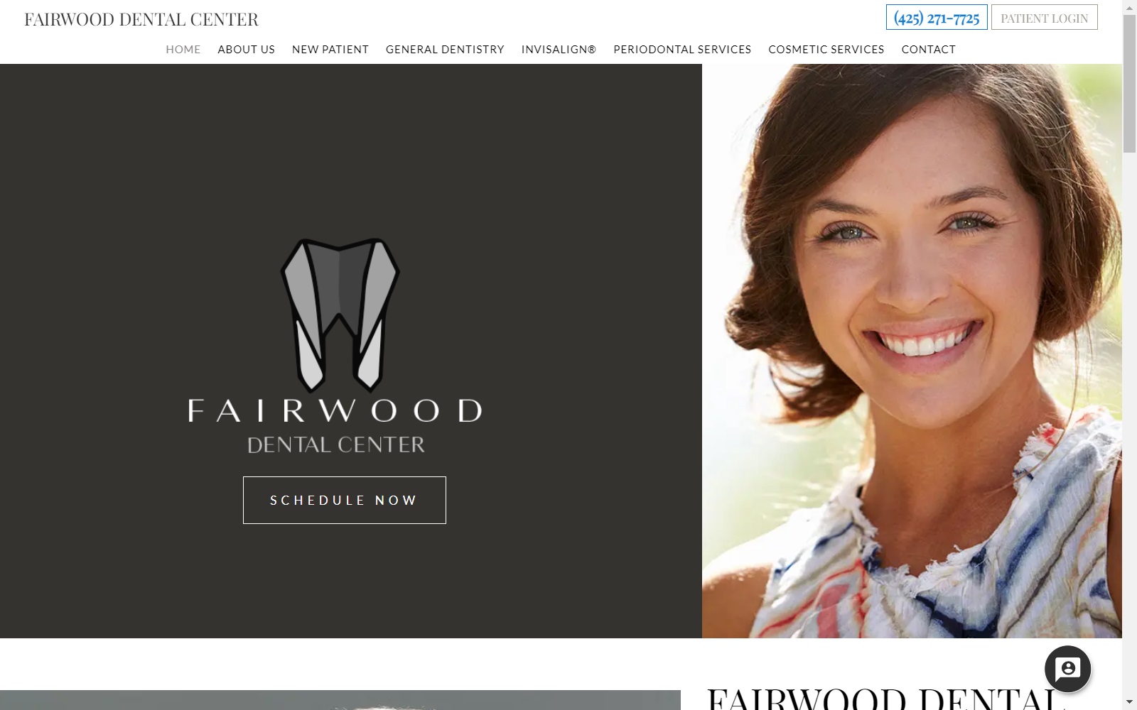 fairwooddental.com screenshot