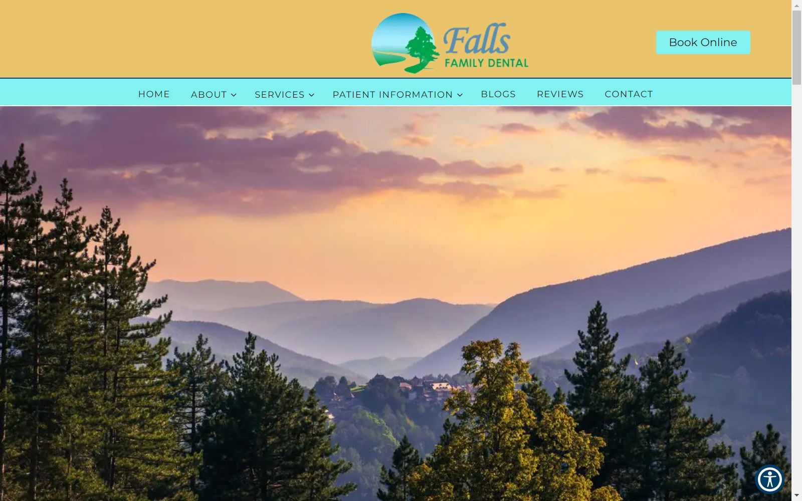 fallsfamilydentistry.com screenshot