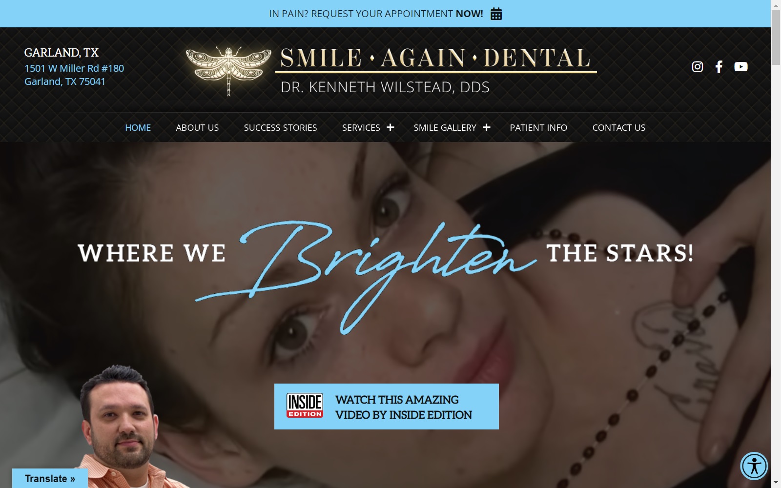 familydentistgarland.com screenshot