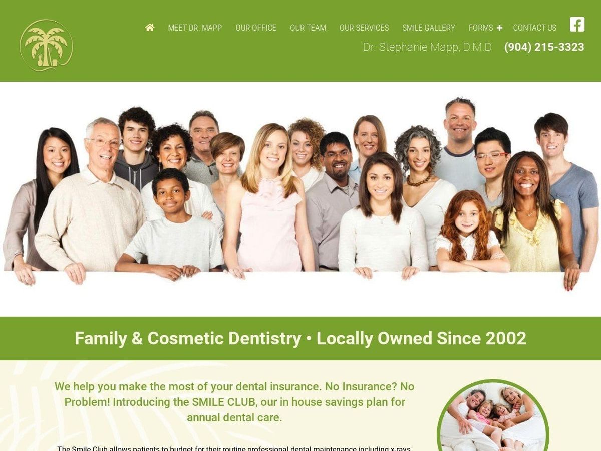 Family Smiles Website Screenshot from familysmiles.net