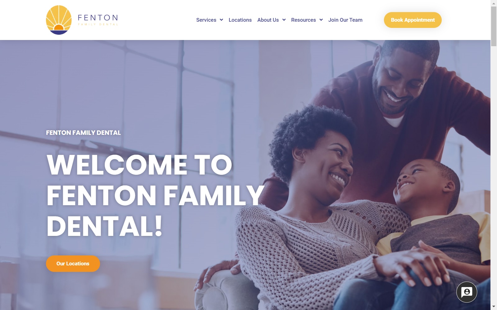 fentonfamilydental.com screenshot