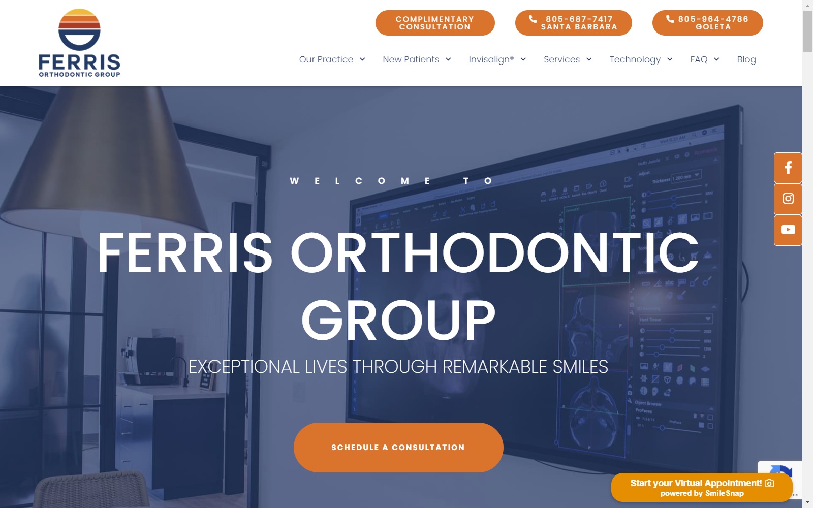 ferrisorthogroup.com screenshot