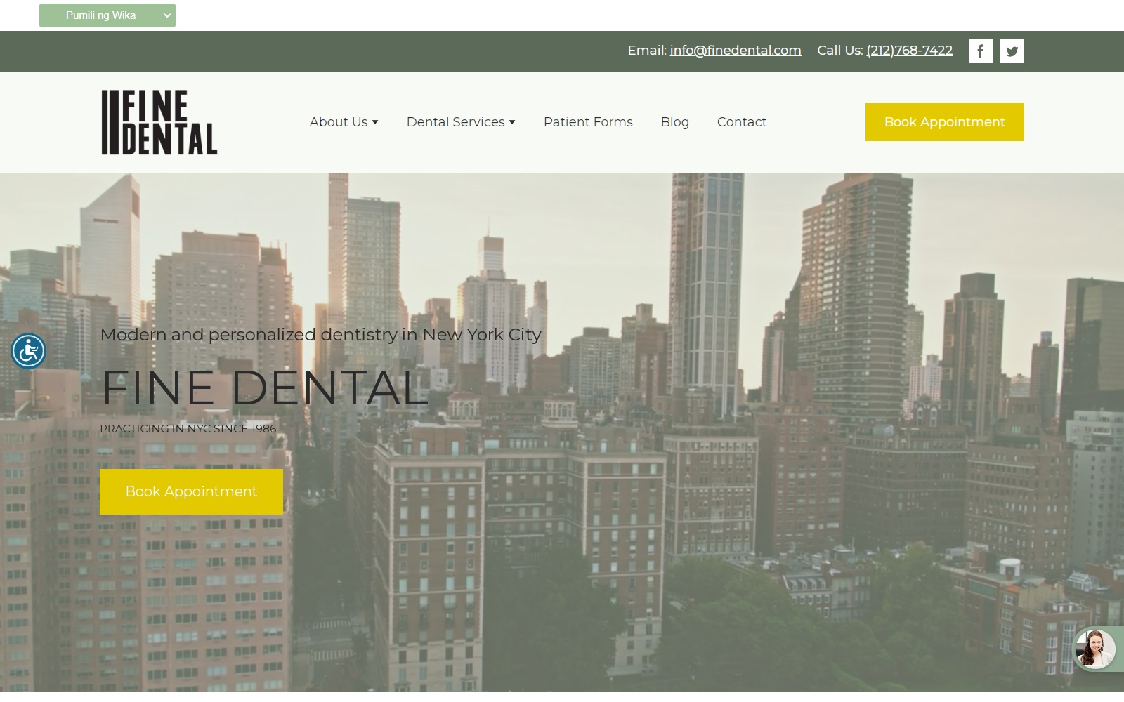 finedental.com screenshot