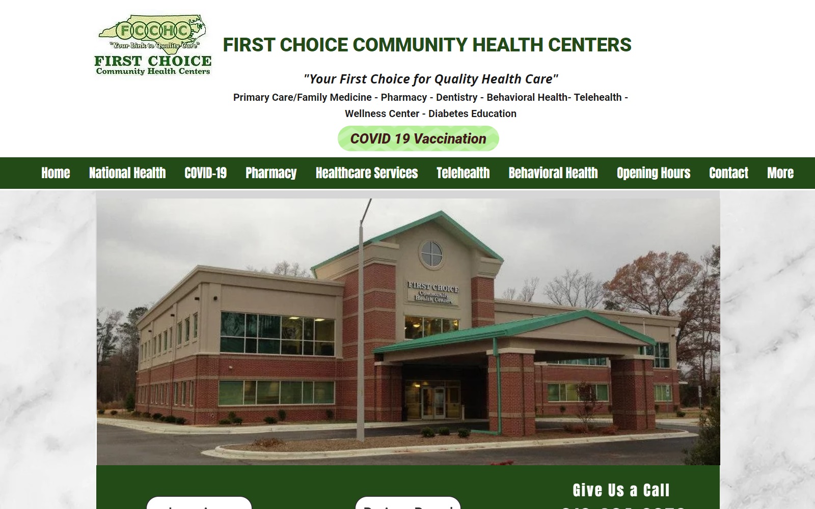 firstchoicechc.org screenshot