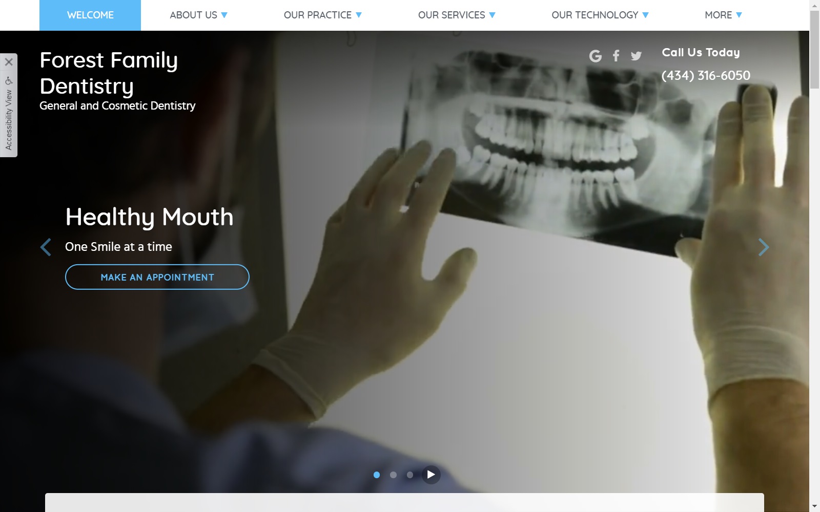 forestfamilydentistry.com screenshot