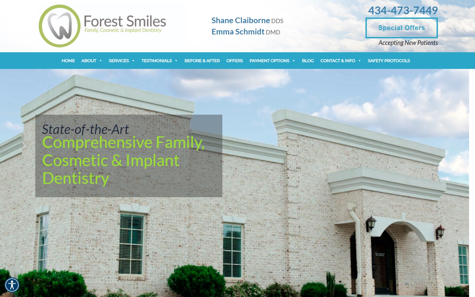 forestsmiles.com screenshot