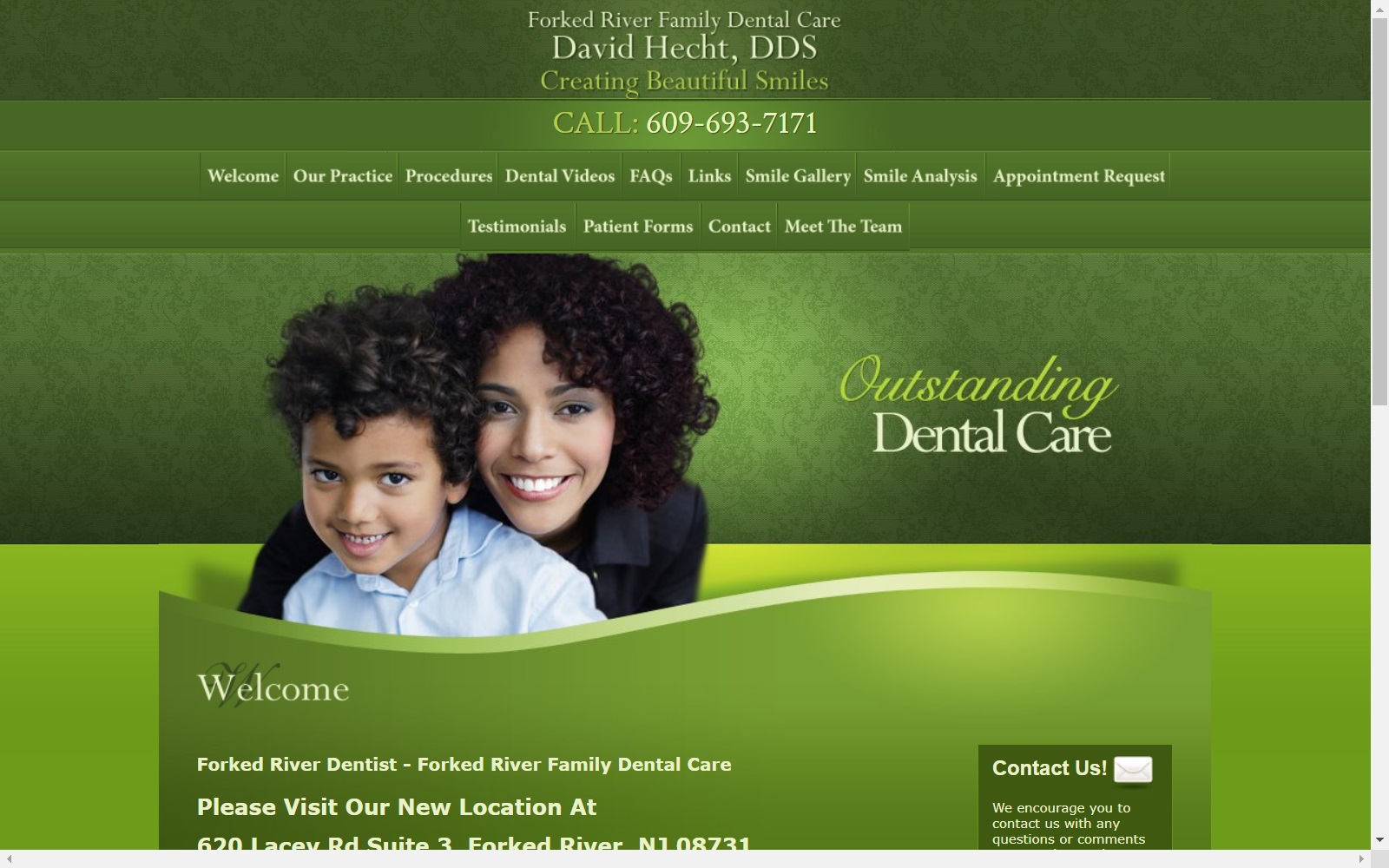 forkedriverdentist.com screenshot