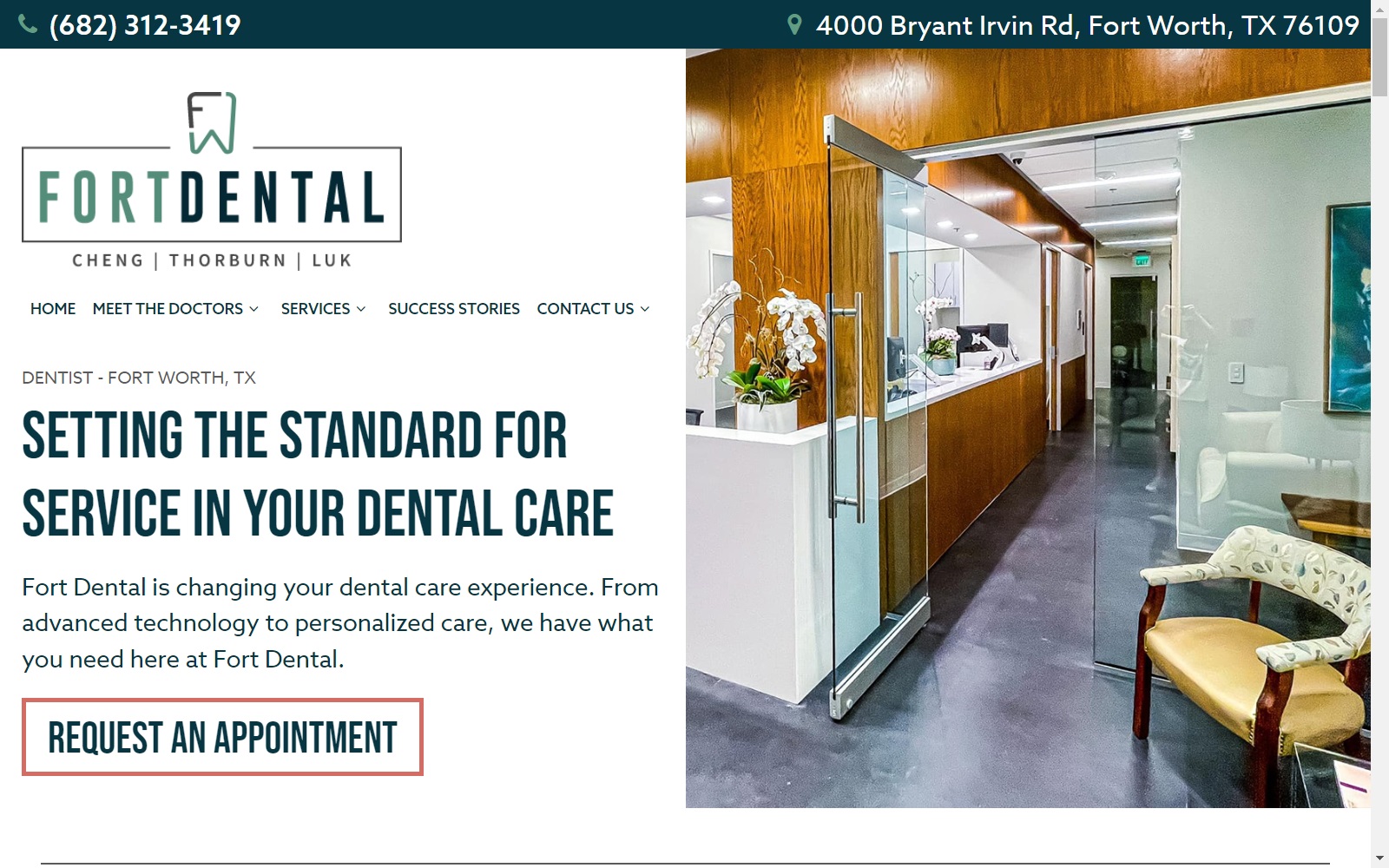 fortdentaltx.com screenshot