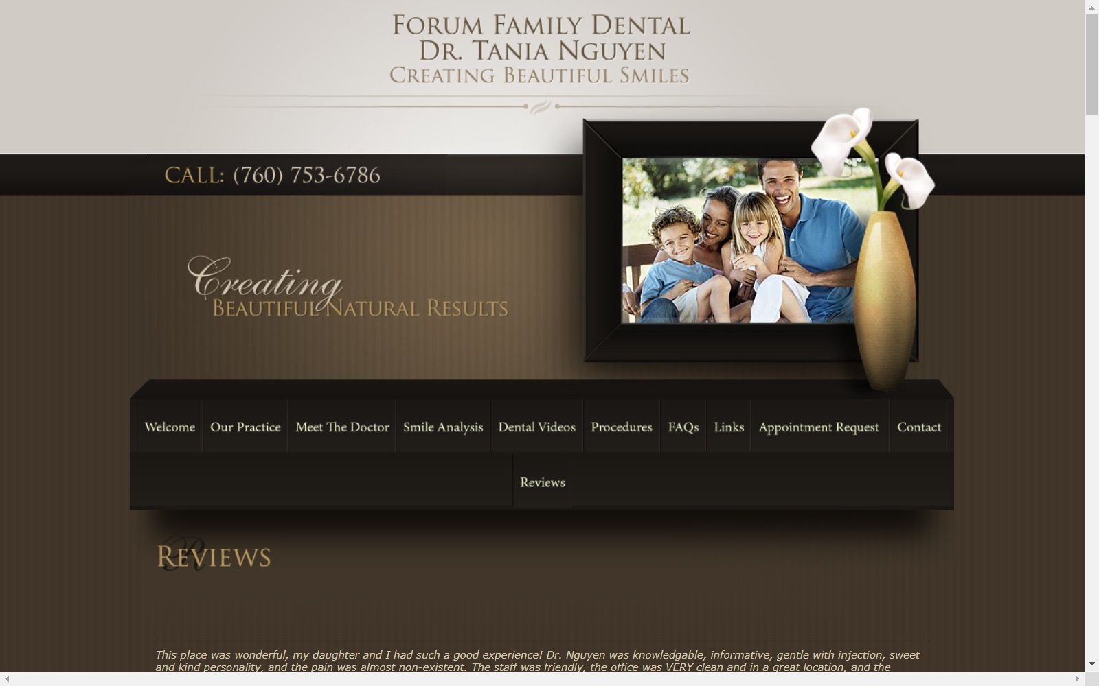 forumfamilydental.com screenshot