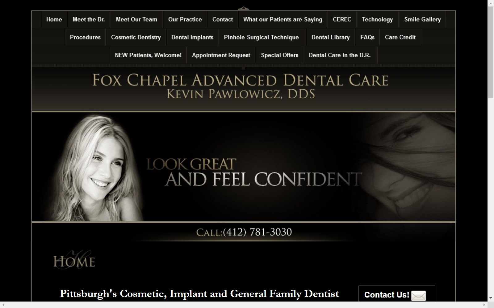 foxchapeldentistry.com screenshot