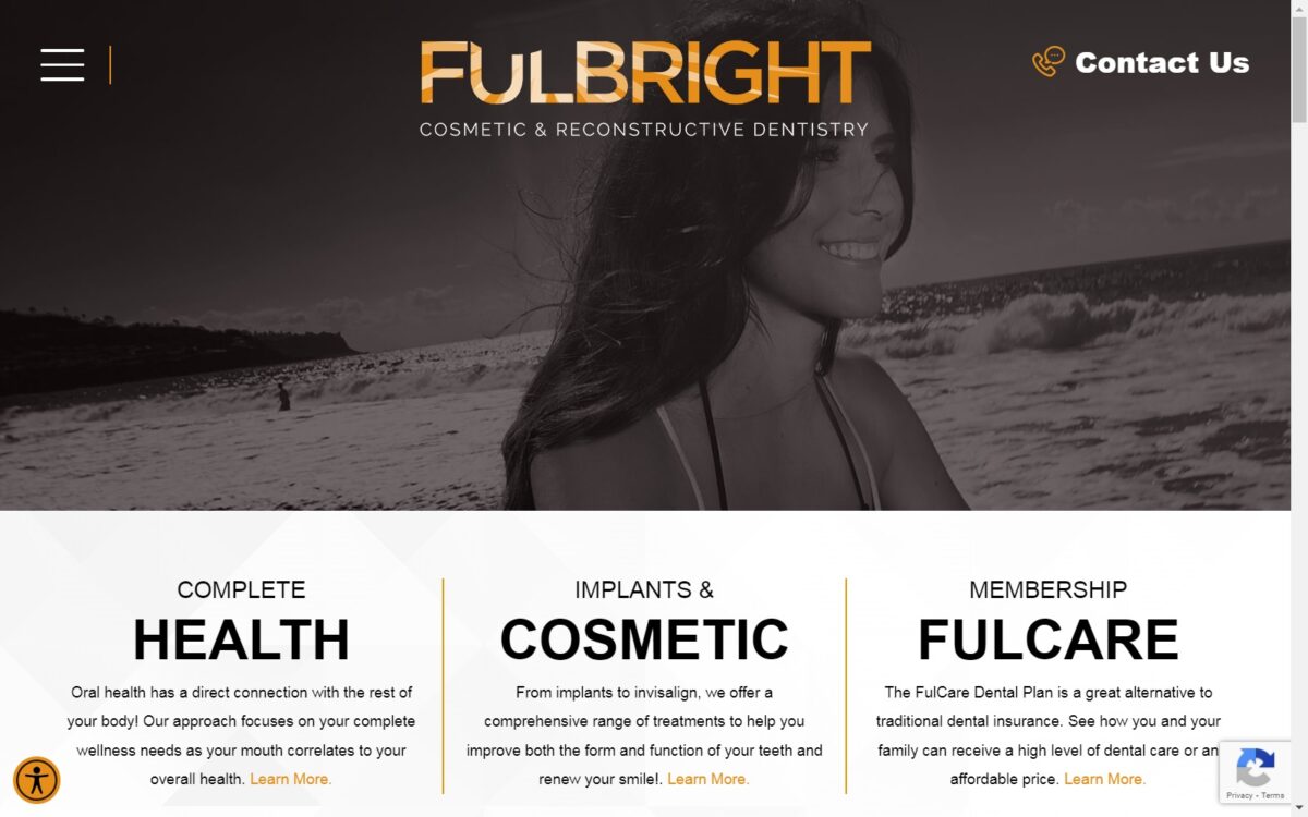 fulbrightdental.com screenshot