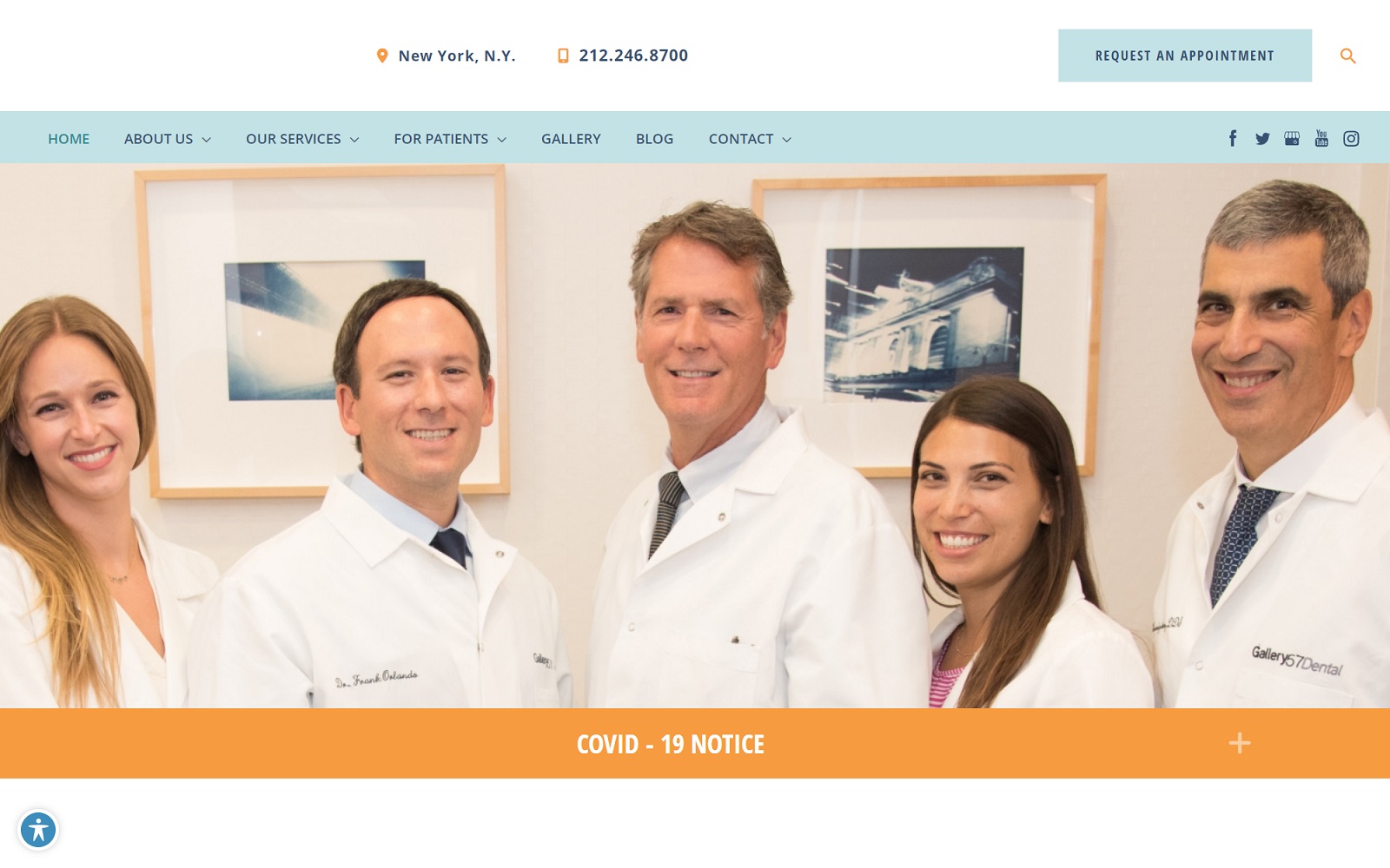 gallery57dental.com screenshot