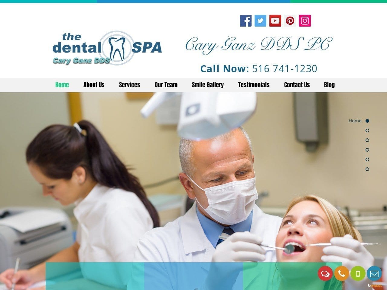 Ganz Dental Website Screenshot from ganzdental.com