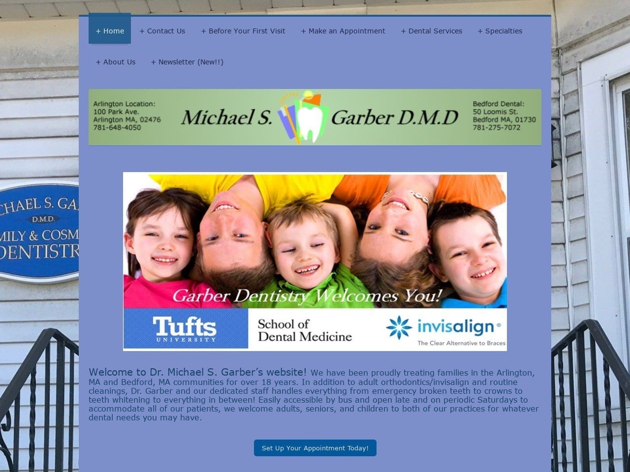 Garber Michael S DMD Website Screenshot from garber-dentistry.com