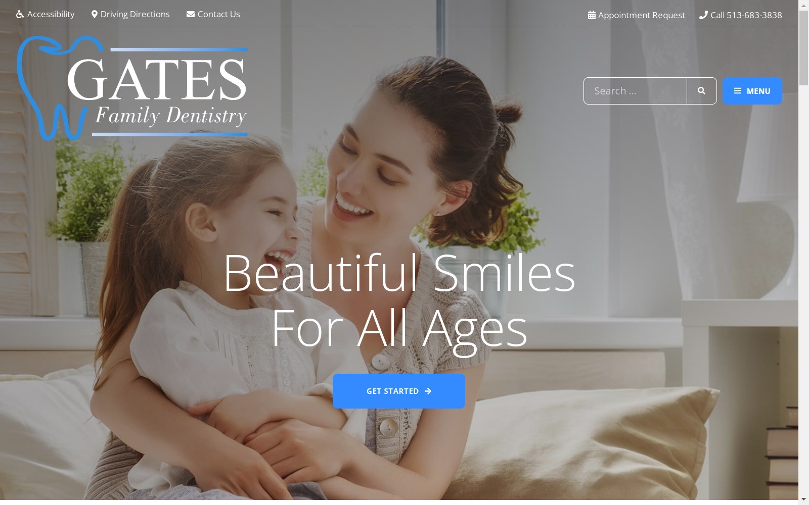 gatesfamilydentistry.com screenshot