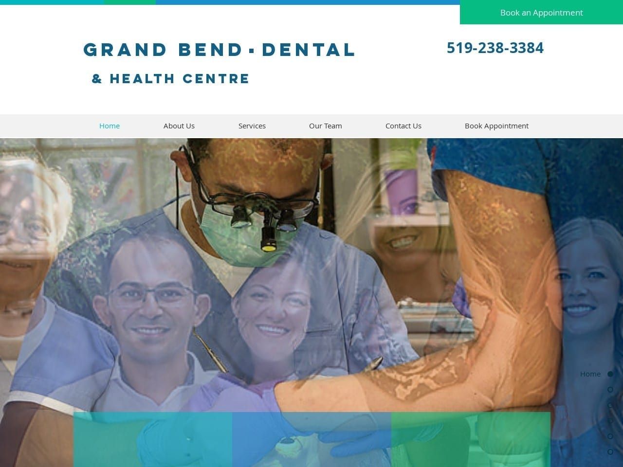 Gb Dental Health Website Screenshot from gbdentalhealth.com
