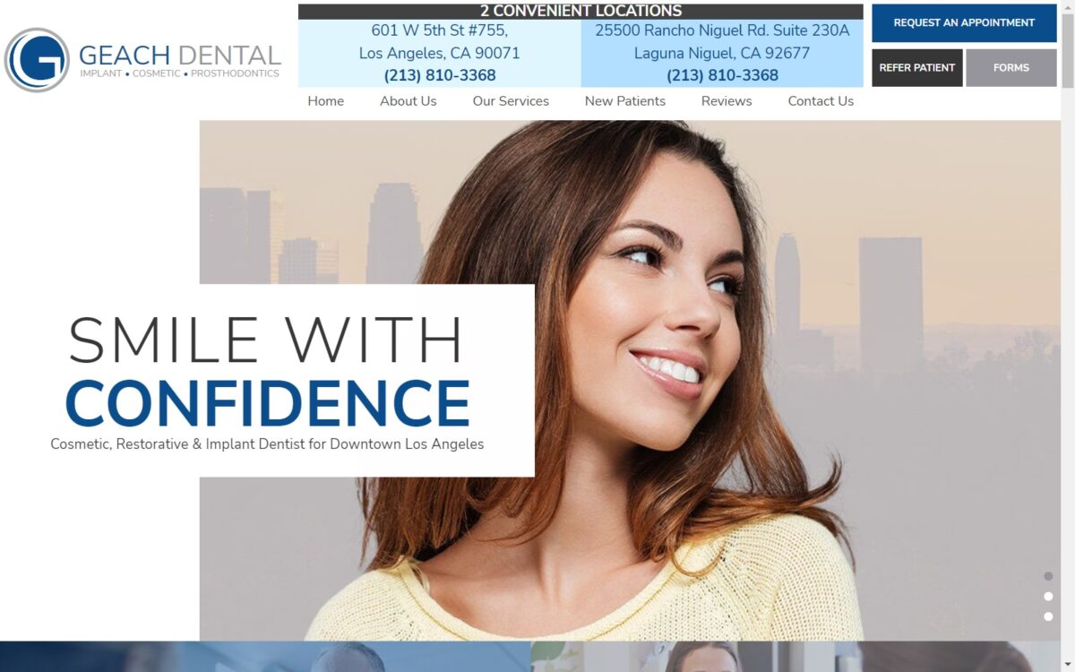 geachdental.com screenshot