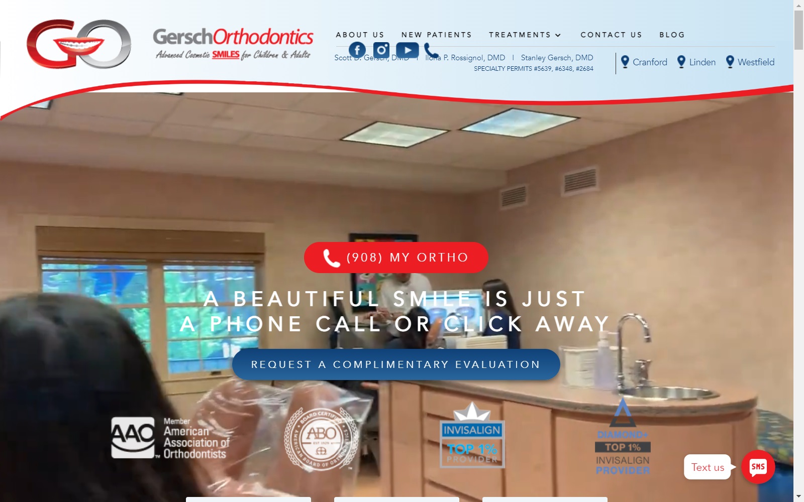 gerschortho.com screenshot