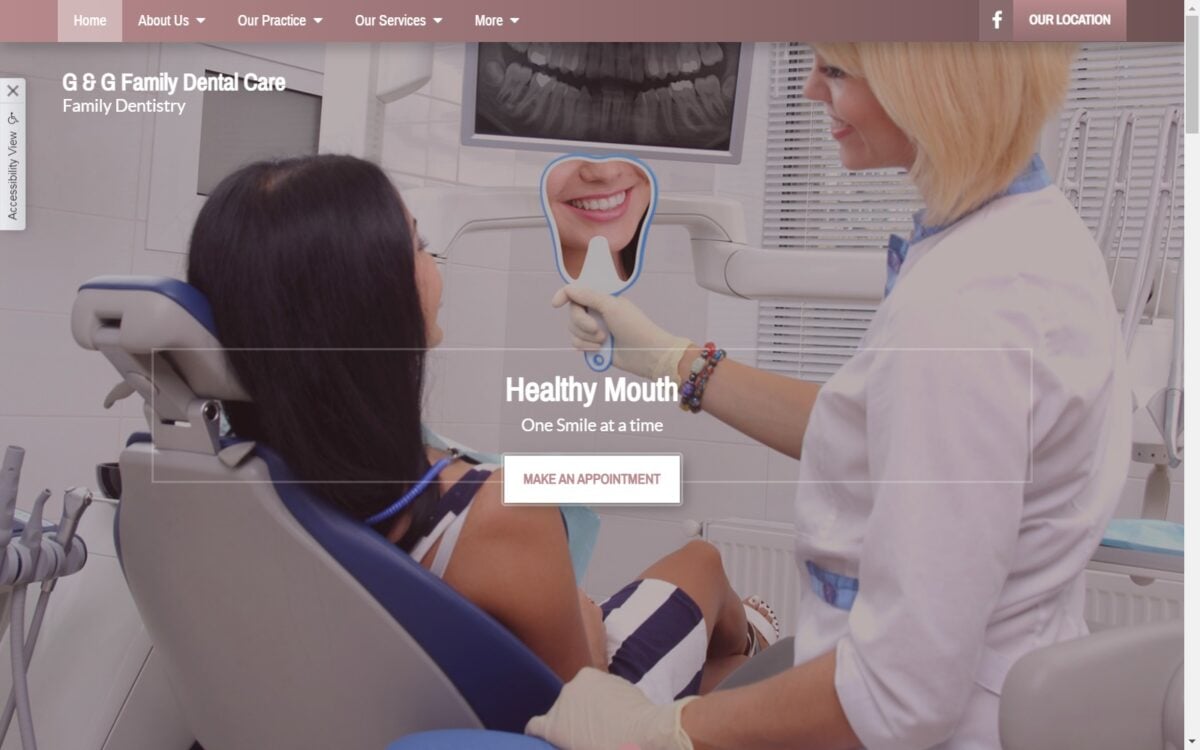 ggdental.com screenshot