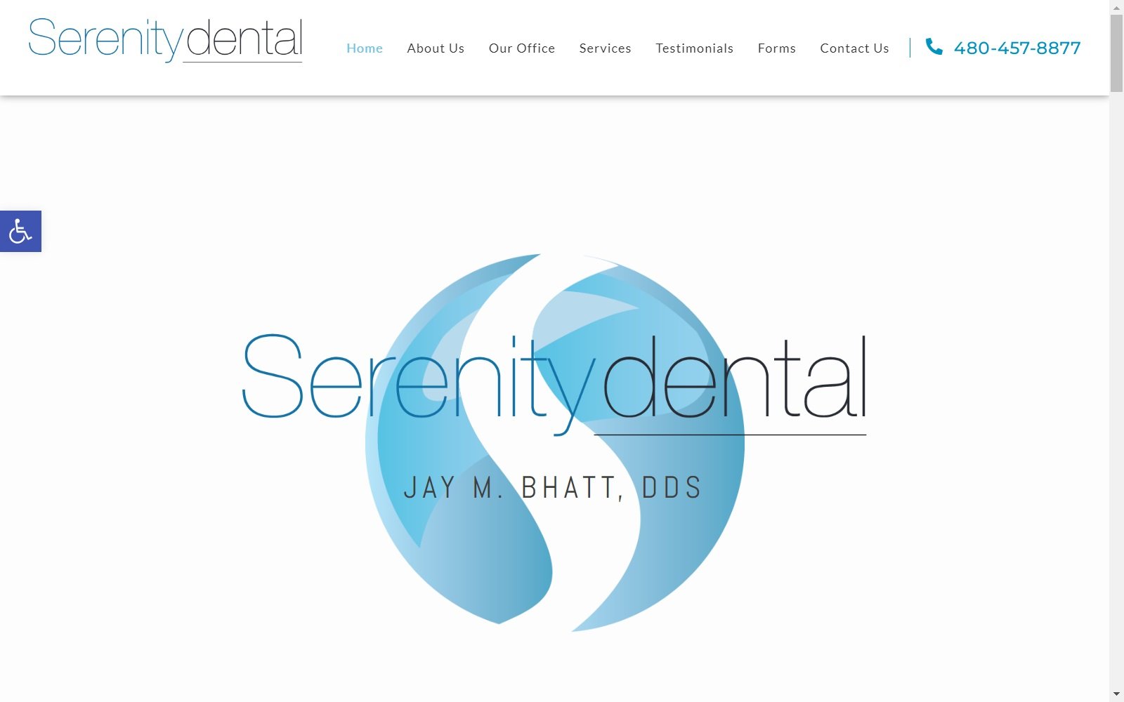 gilbertserenitydental.com screenshot