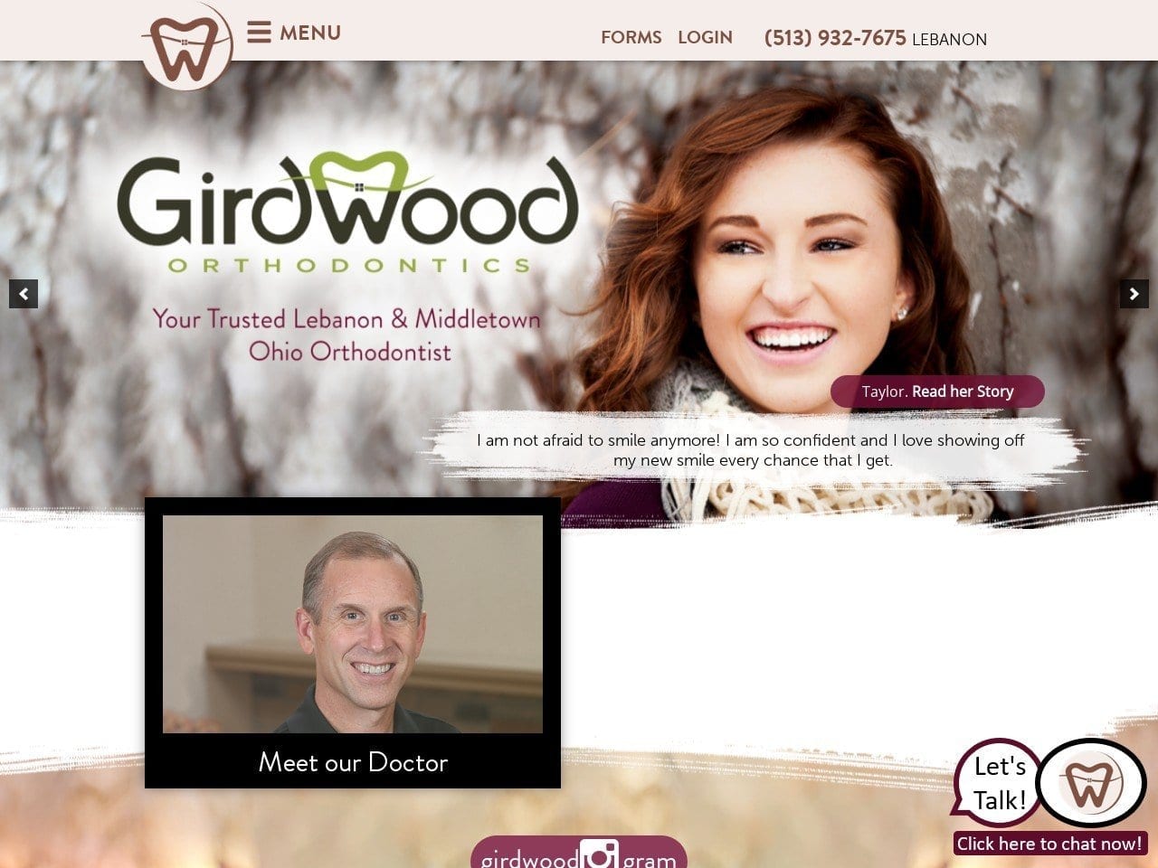 Girdwood Barton J Website Screenshot from girdwoodortho.com