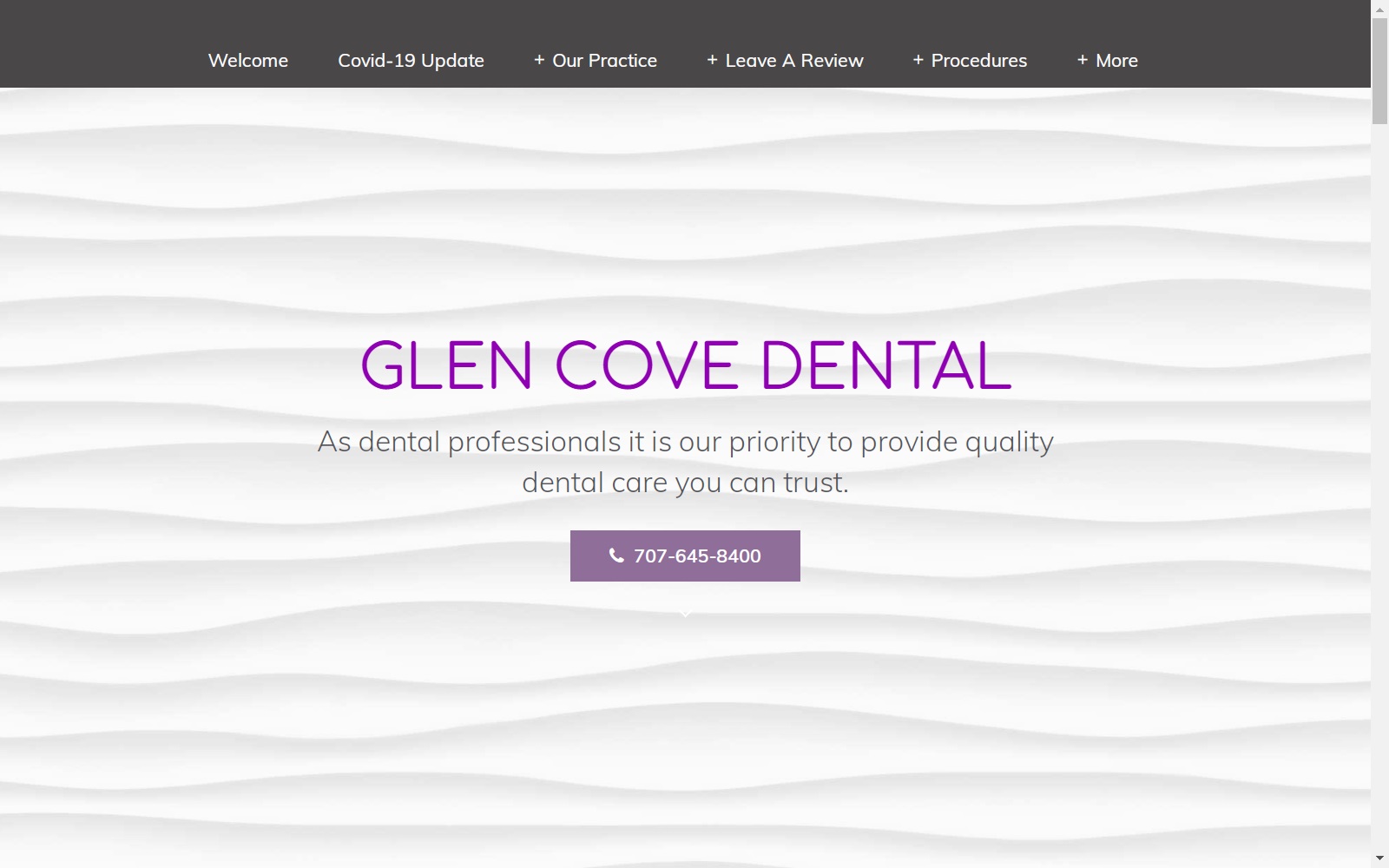 glencovesmiles.com screenshot