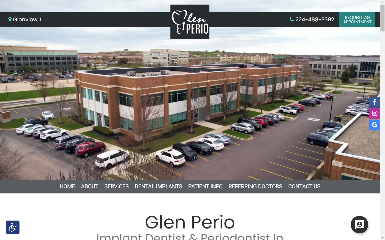 glenperio.com screenshot