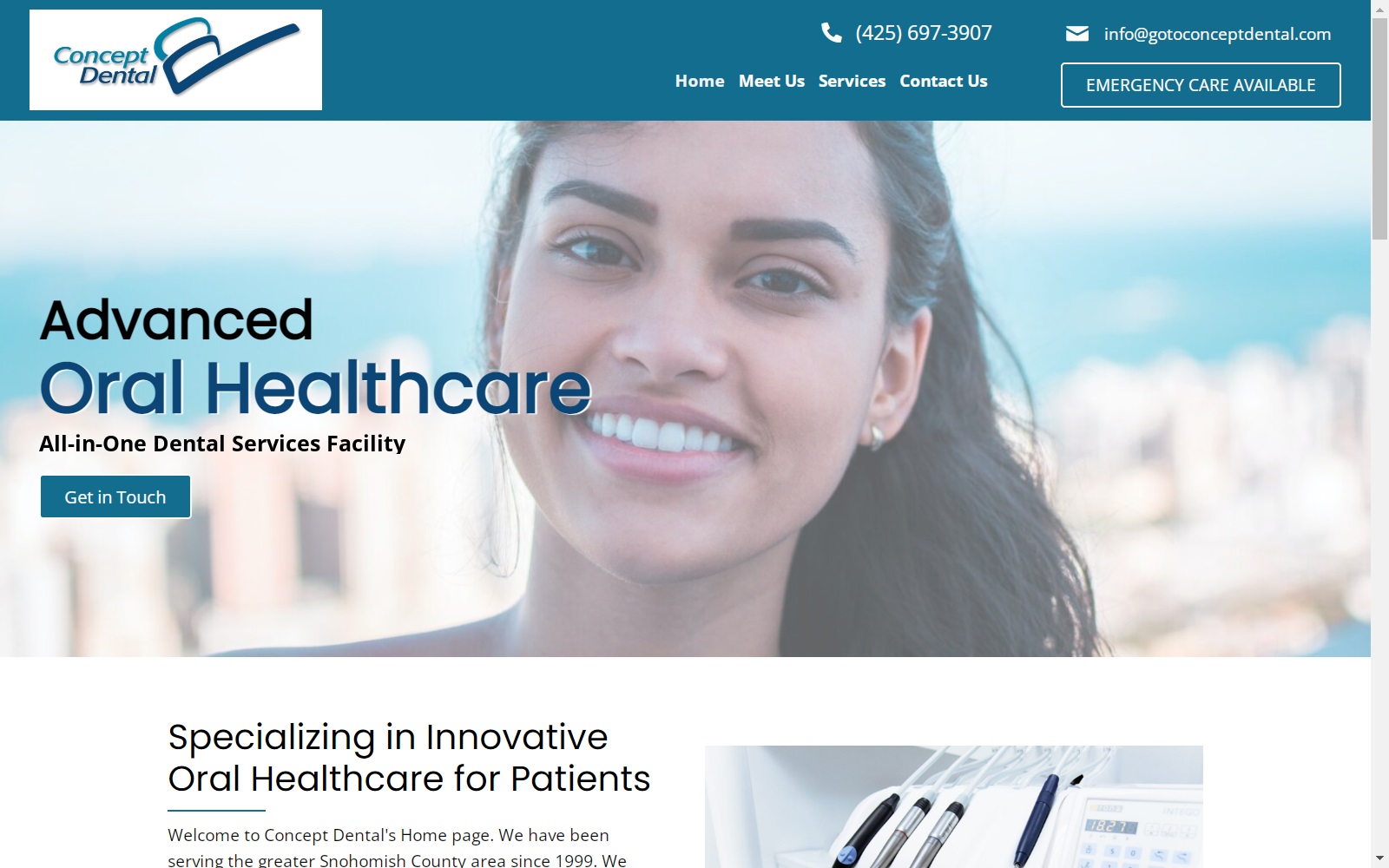 gotoconceptdental.com screenshot