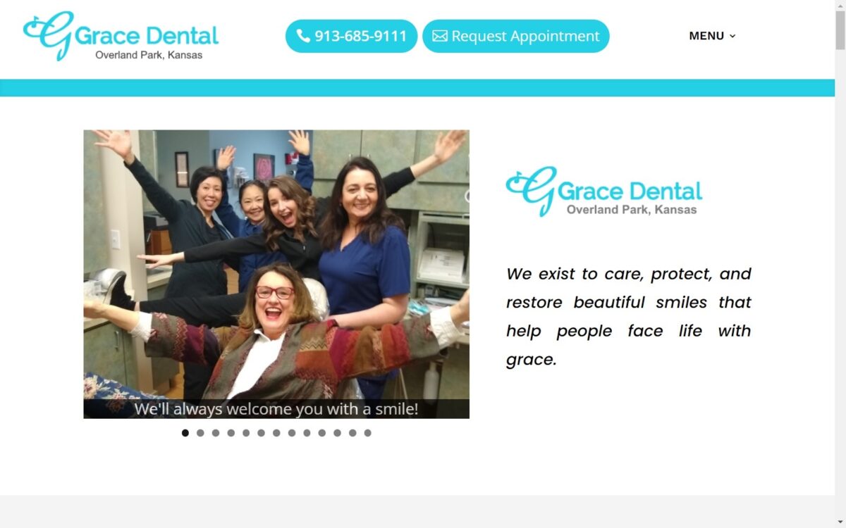 gracedental.com screenshot