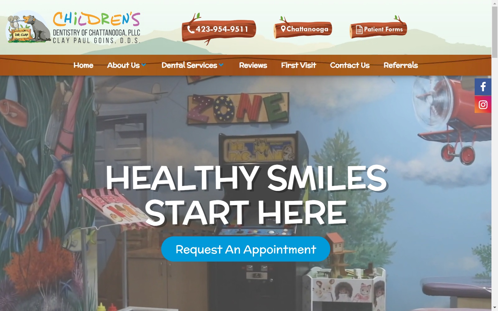 greatstarthealthysmiles.com screenshot