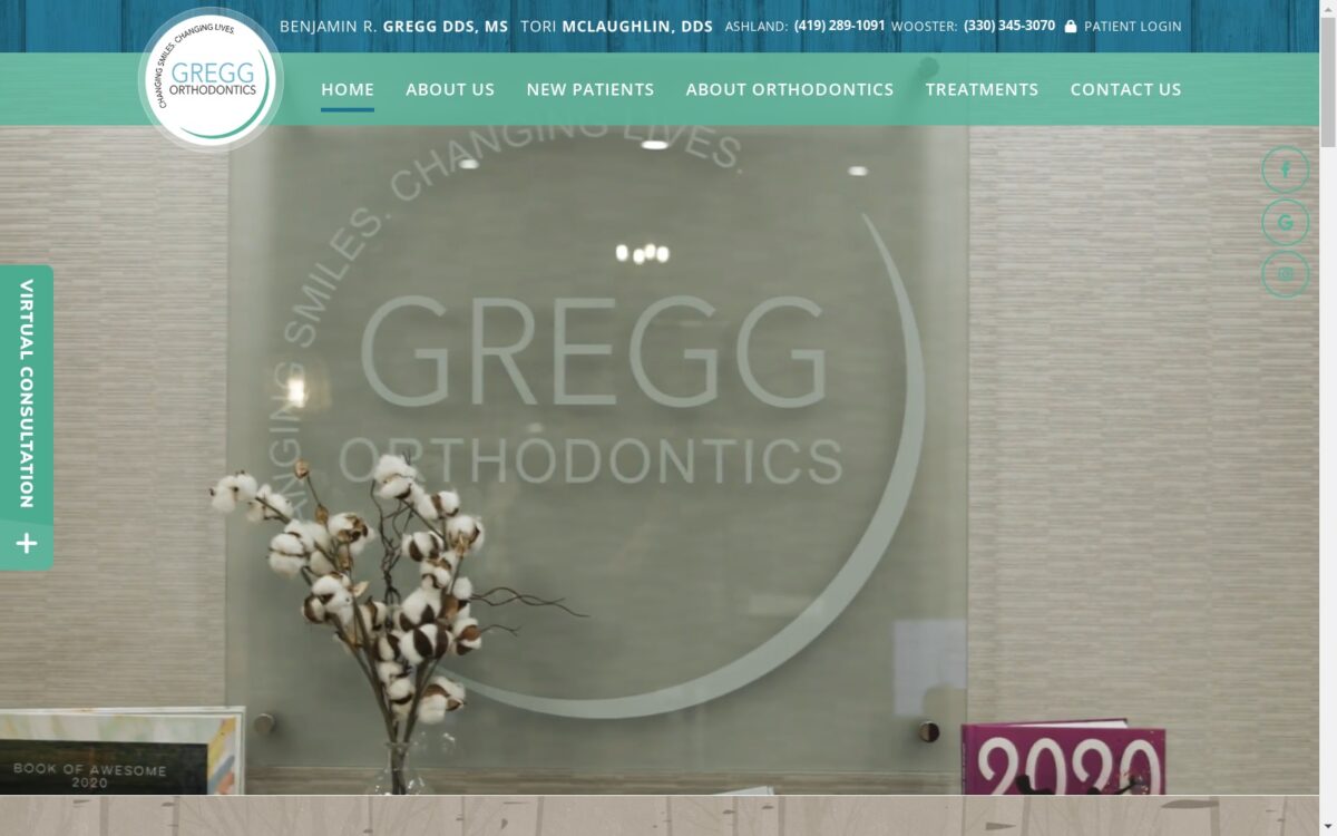 greggorthodontics.com screenshot