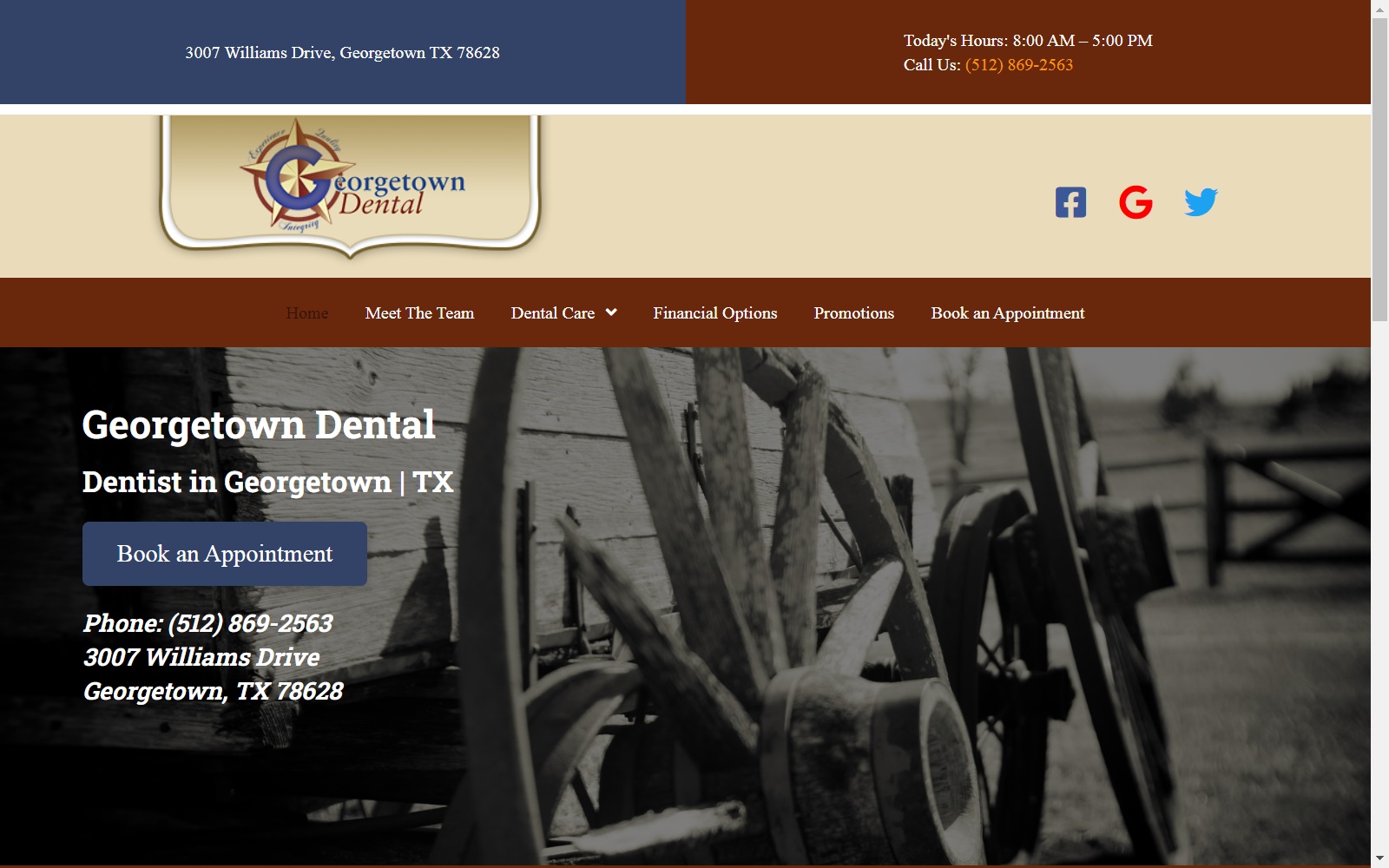 gtowndental.com screenshot