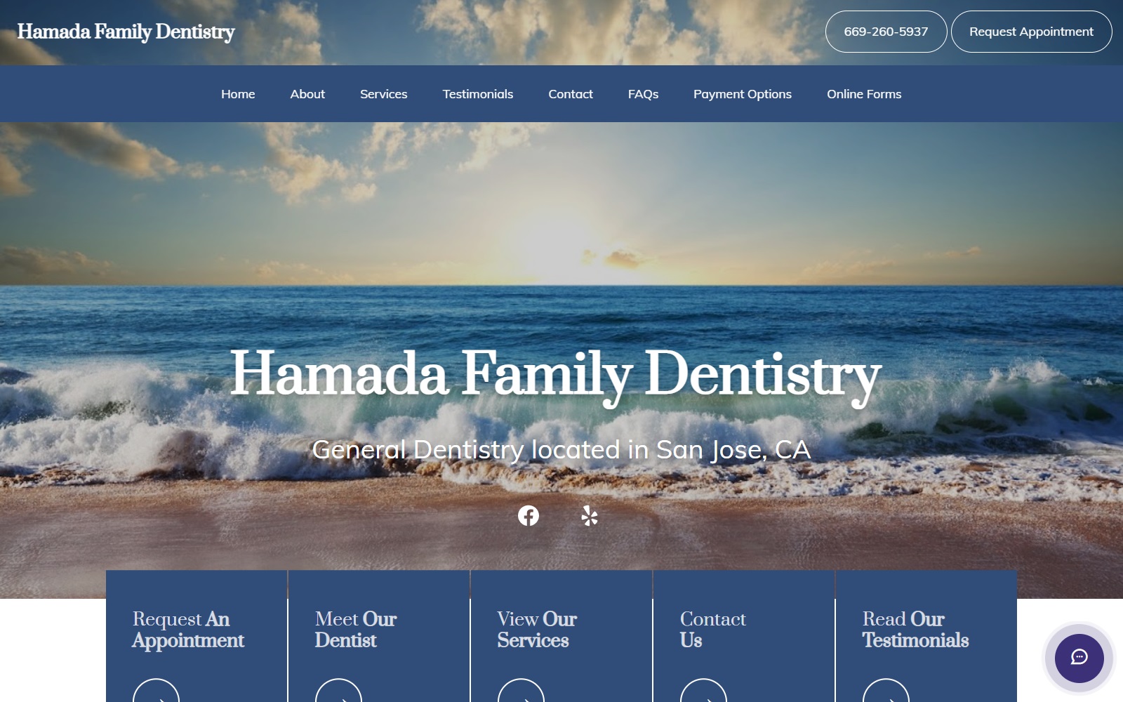 hamadafamilydentistry.com screenshot