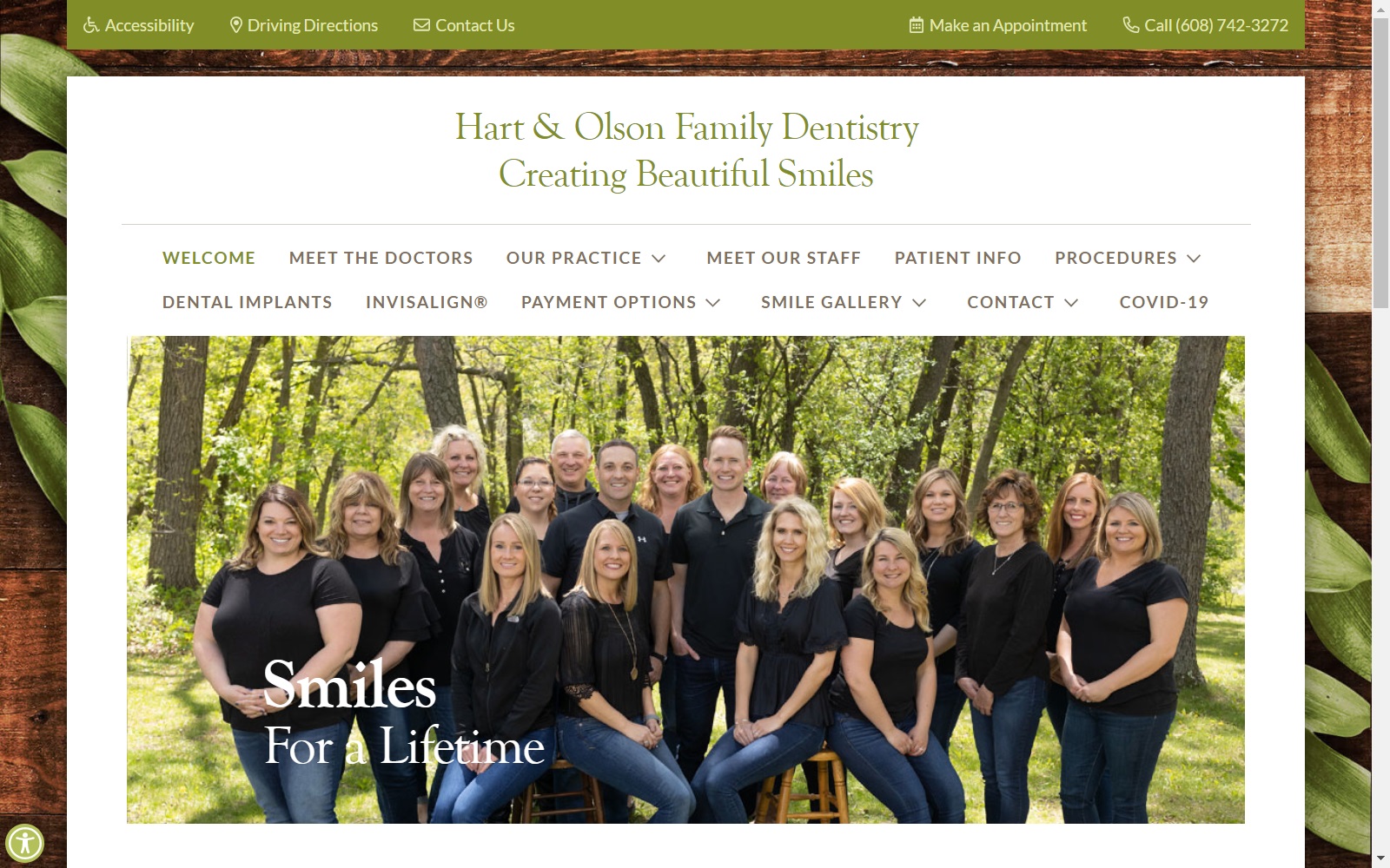 hartolsonfamilydentistry.com screenshot