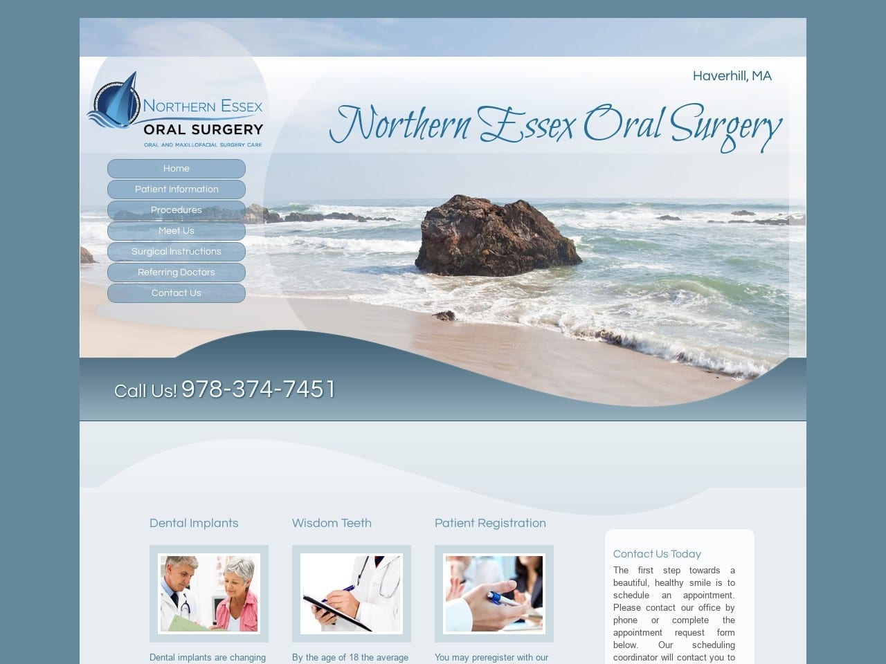 Dr. Marcin Jarmoc DMD Website Screenshot from haverhilloralsurgery.com