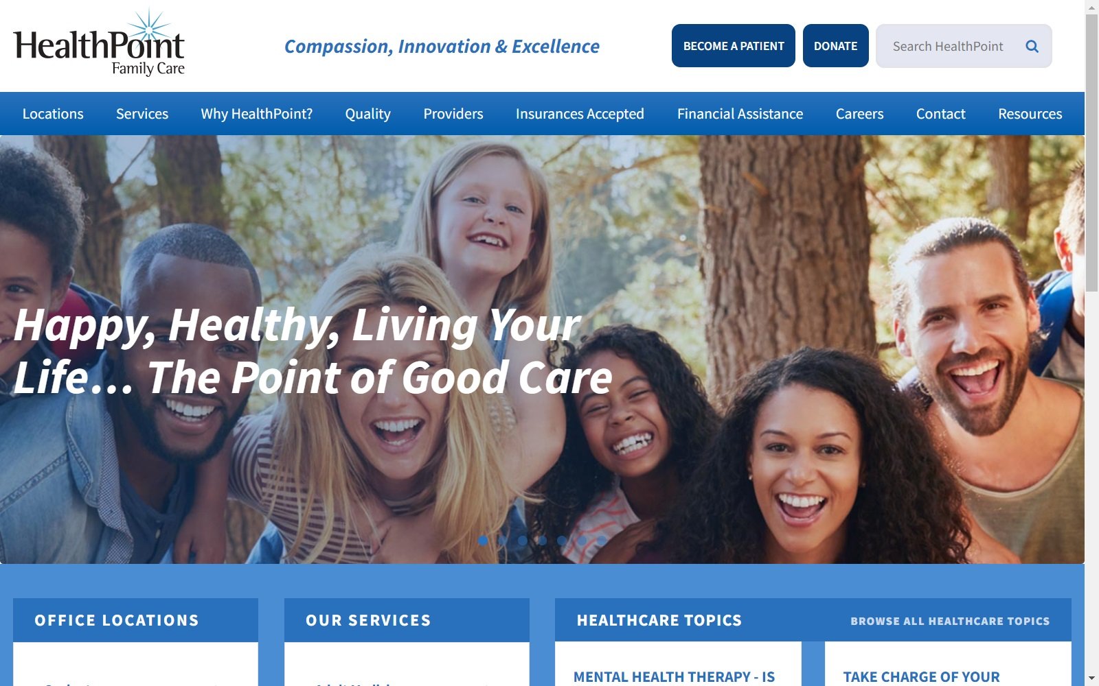 healthpointfc.org screenshot