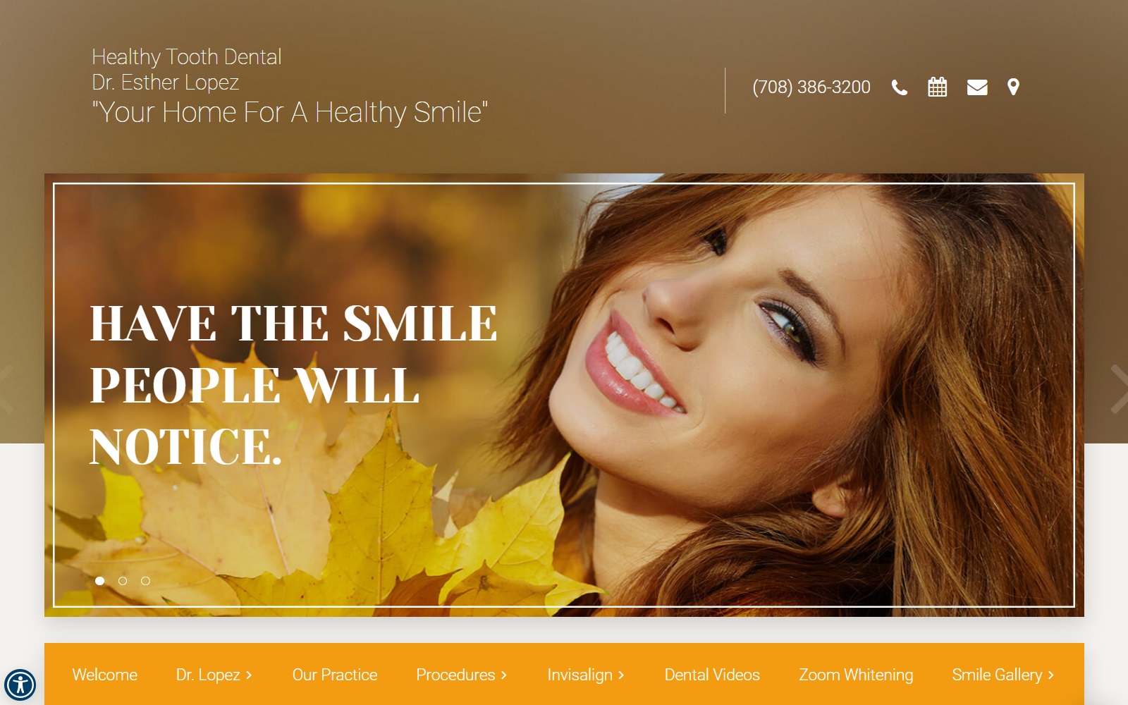 healthytoothdental.com screenshot